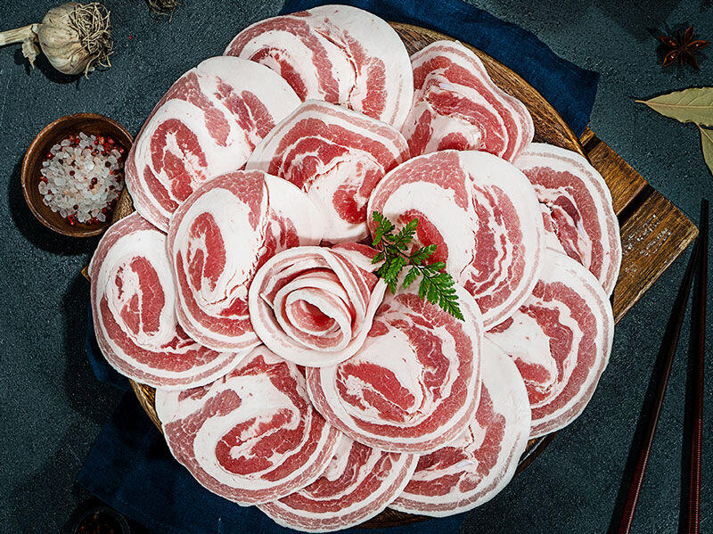 THINLY SLICED PORK BELLY
