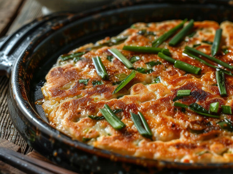 Seafood Pancake
